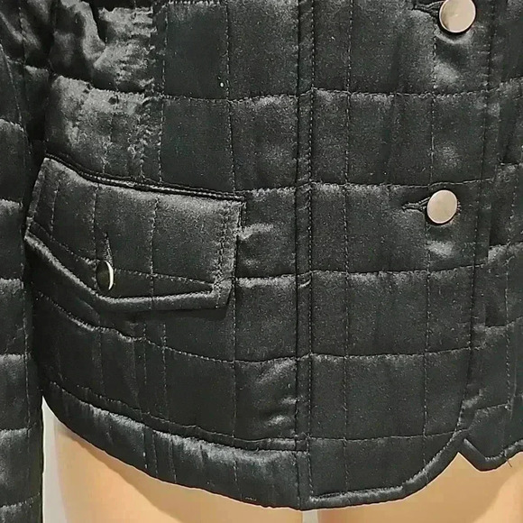 Vintage silk jacket - Picture 3 of 5